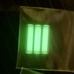 Tritium Vial 3mm x 11mm (Green)